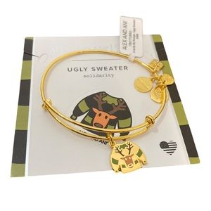 NWT Alex and Ani Ugly Sweater Bracelet